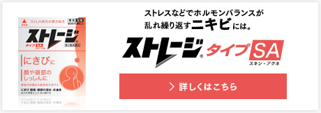 タイプSA なぜかこの頃ニキビが・・・。そんなアナタには、「ストレージタイプSA」[詳細はコチラ]